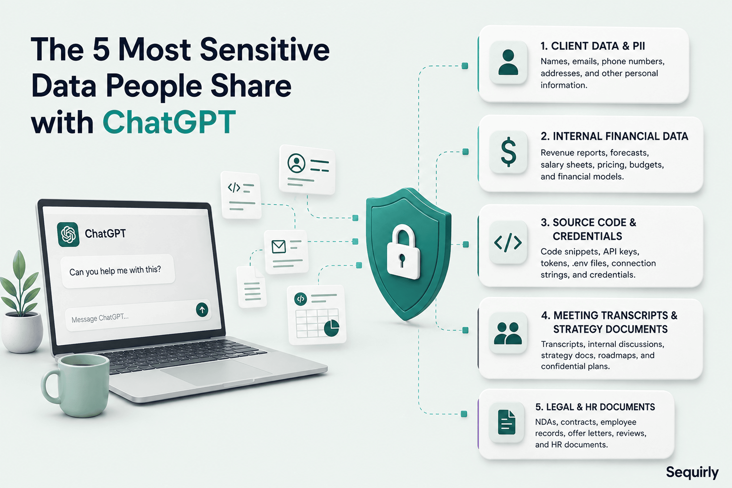 5 Types of Sensitive Data Your Team Is Accidentally Sending to ChatGPT